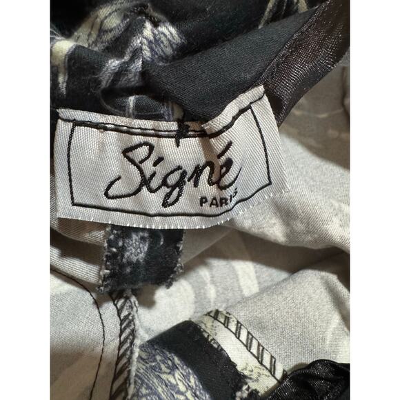 Vintage Signe Paris Printed Pant Size 4 - Picture 5 of 5